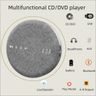 HOMDAY CD DVD player supports USB Bluetooth , built-in speakers audio output  A-B repeat(W7)