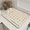 Diatomite Placemat Kitchen Mat - Beige Edge Cutlery Pattern
