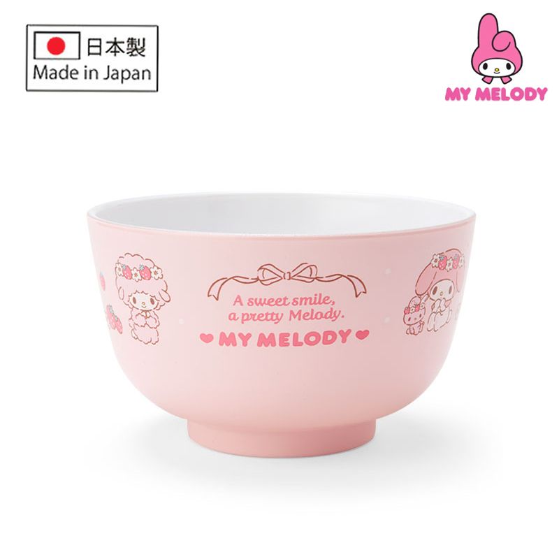 Sanrio | 日本製My Melody碗（直徑10.5cm）微波爐可用PET材質
