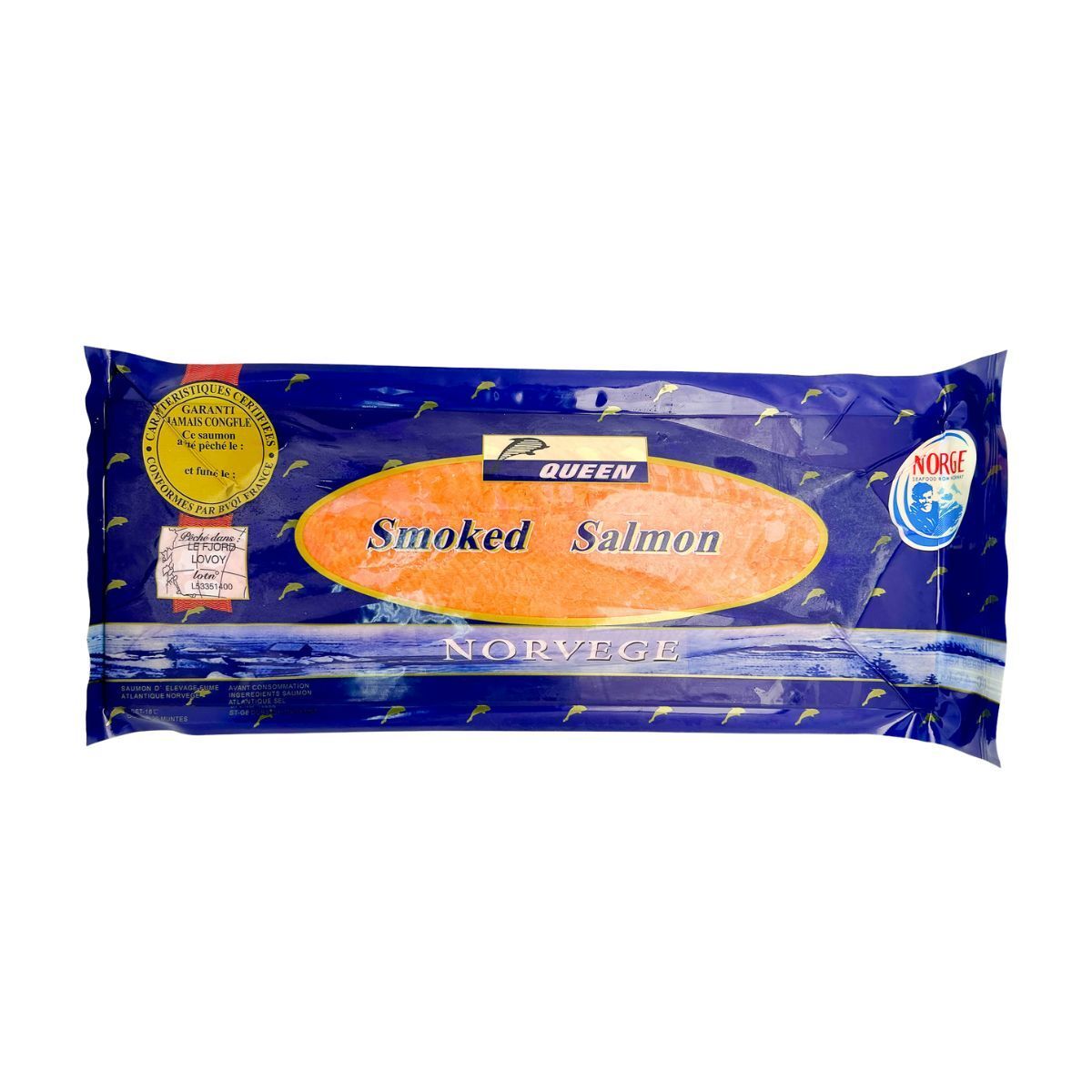 挪威切片煙三文魚(净肉重量 720-850g) (急凍-18°C)