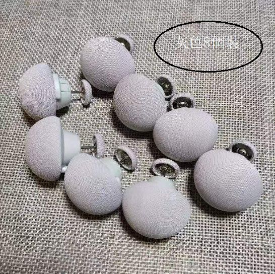 【8個裝】簡約蘑菇被子固定器（灰色/供兩張被用）被單固定器 固定夾 #(GTN)