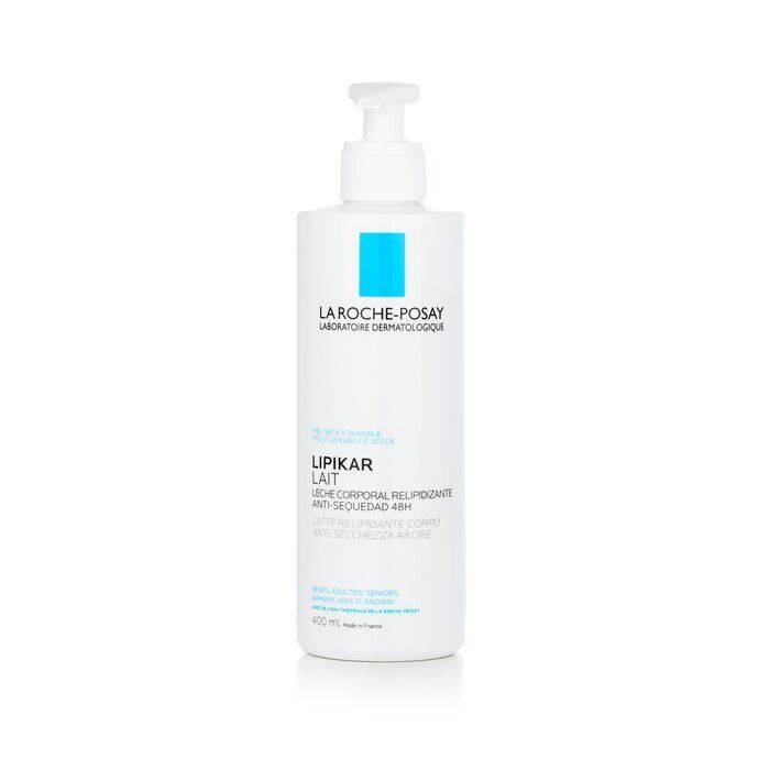 Lipikar Lait Lipid-Replenishing Body Milk  (Severely Dry Skin) 400ml/13.5oz - [Parallel Import]