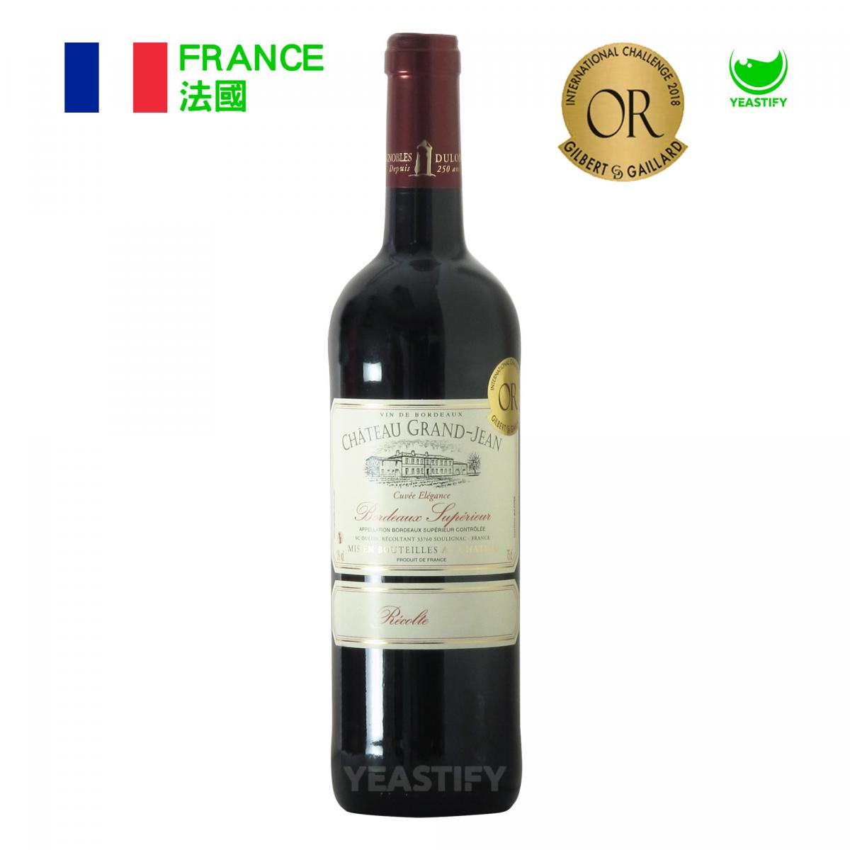 Grand Jean 大珍堡紅酒, 法國 波爾多 2019