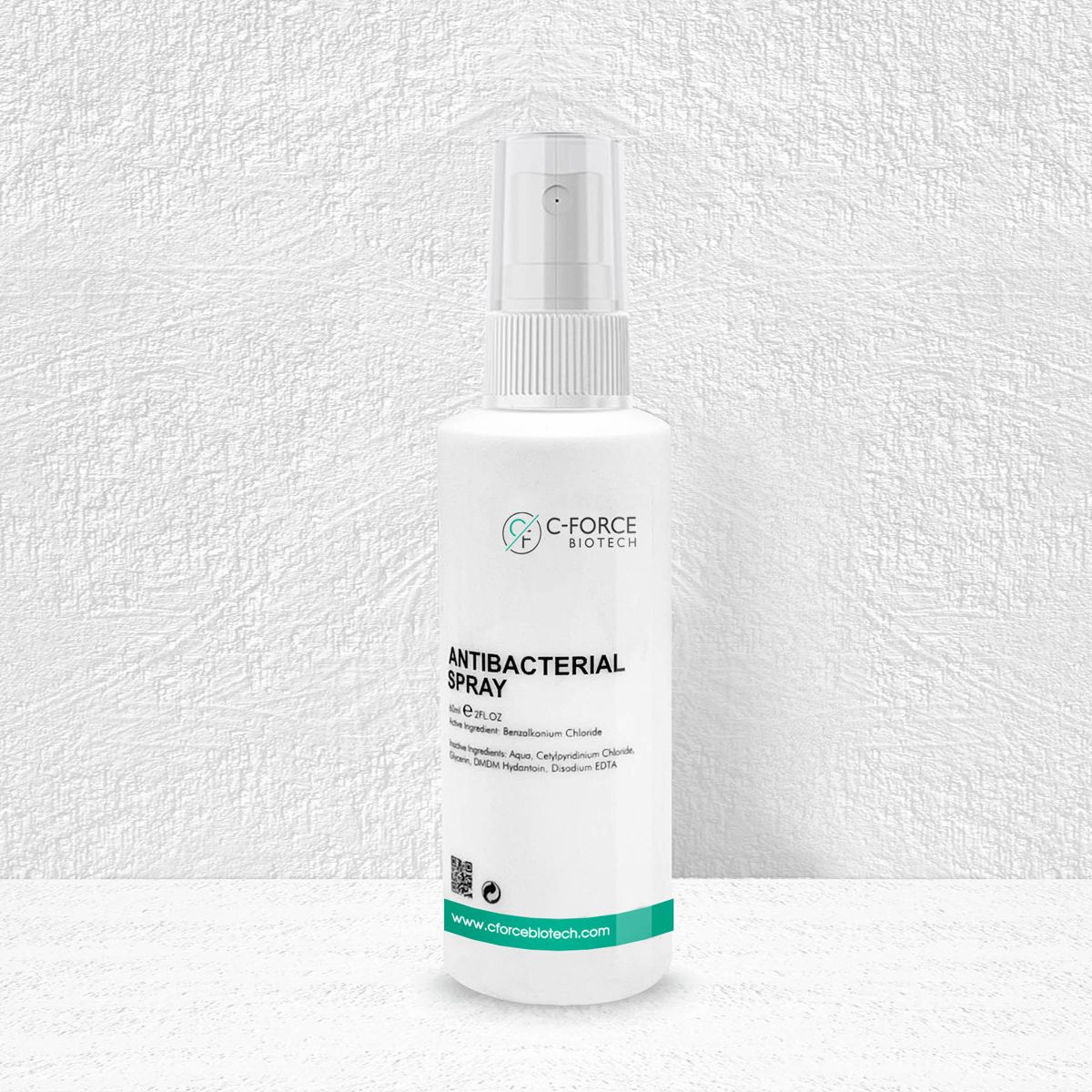 Antibacterial Hand Sanitizer 60ml (Alcohol-Free)