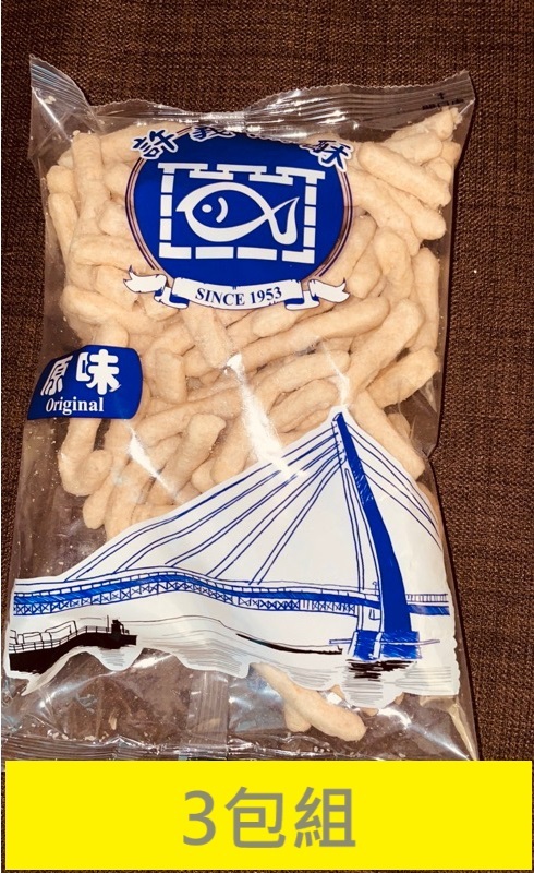 許義魚酥 原味 160g*3包 [平行進口]