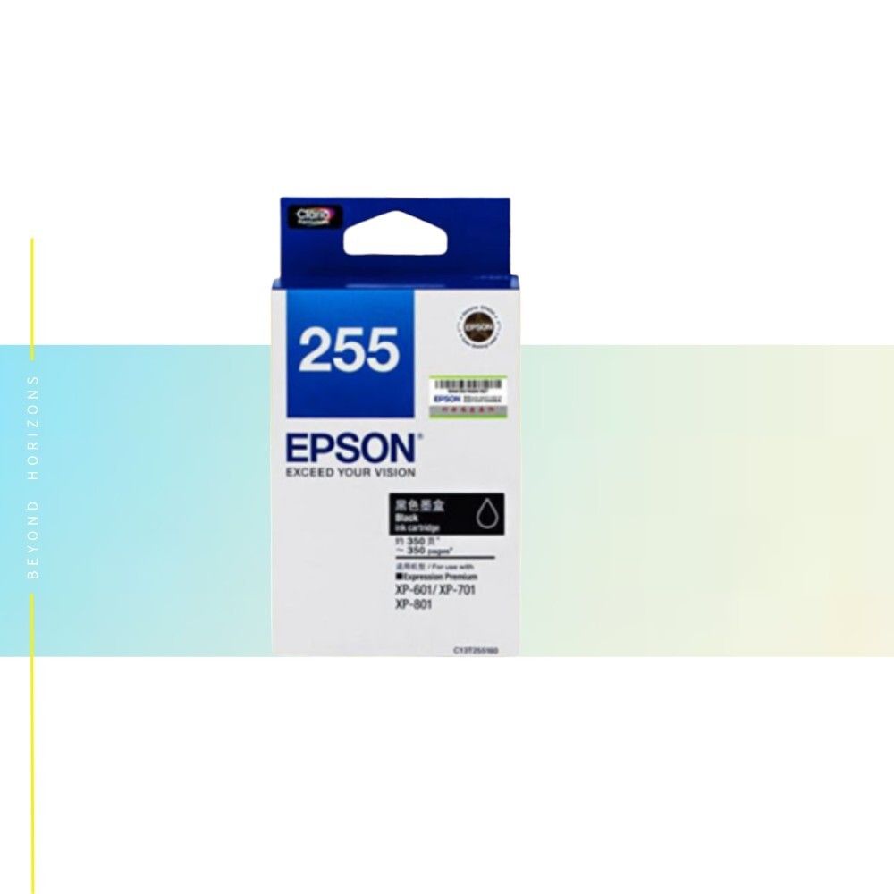 C255 Ink EPSON | Epson - C13T255180 T255 K (黑色) 原廠墨水 盒 可印350頁 (原廠行貨及保養 ...