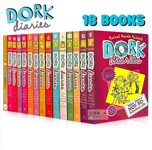 DORK Diaries 18冊 DORK Diaries 18冊 HARDCOVER DORK DIARIES 18 Book SET 1 2 3 3 1/2