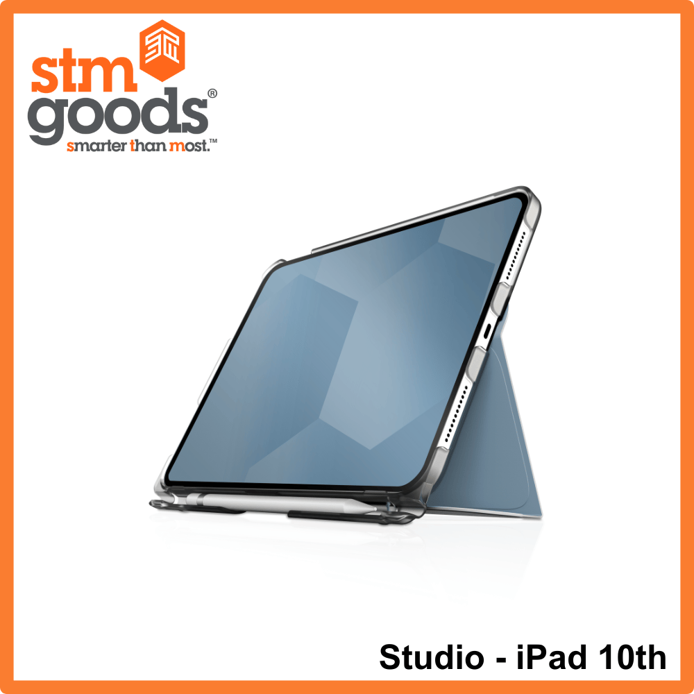 Studio 護殼，適用於 iPad 10 代 - 藍色