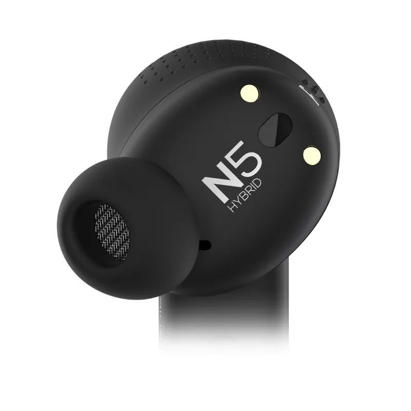Casque AKG N5 Hybrid TWS - Réduction Bruit Active - Autonomie 40h - Certification Zoom