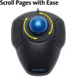 Orbit® Trackball with Scroll Ring K75337WW  Black