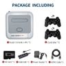 Kinhank Super Console X Pro，具有 40000 多種遊戲的復古電玩控制台，模擬器控制台 Android TV 7.1 和用於 4K TV 輸出的遊戲系統，2 個無線控制器