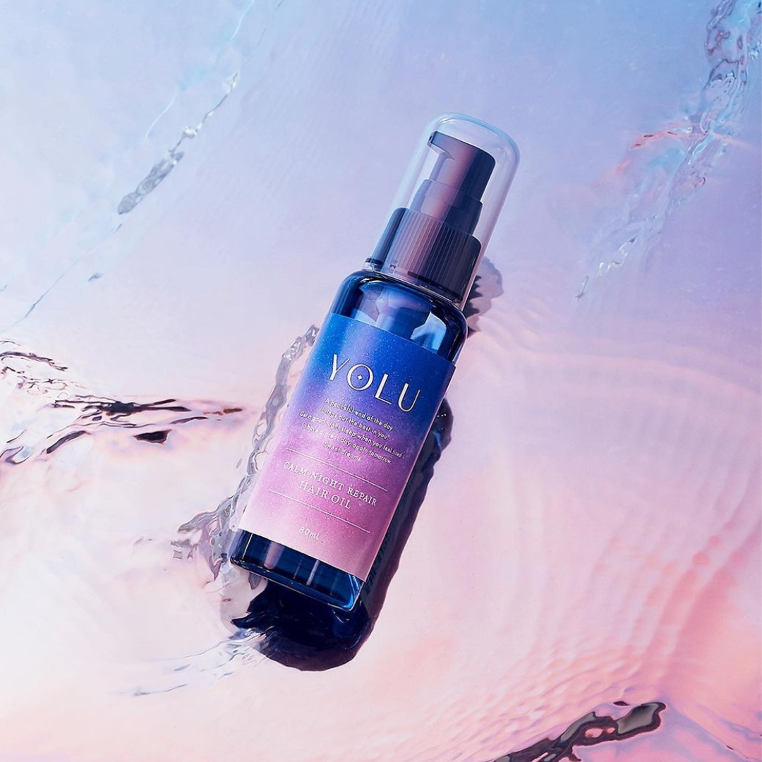 YOLU | Calm Night Repair Hair Oil 80ml - Bergamot and Blackcurrant