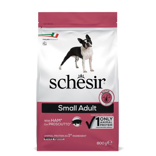 Schesir | 雪詩雅意大利天然豬肉小型成犬糧800g 成長健康全方位保健狗乾糧【新舊包裝隨機發貨】 | HKTVmall 香港最大網購平台