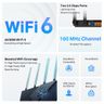 Archer AX55 Pro V2 AX3000 Multi-Gigabit WiFi 6 / WiFi6 Router Two 2.5G Ports ( 2500M / 2.5G Port)