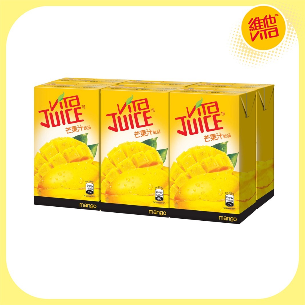 芒果汁  250ml x 6包裝 (新舊包裝隨機發送)