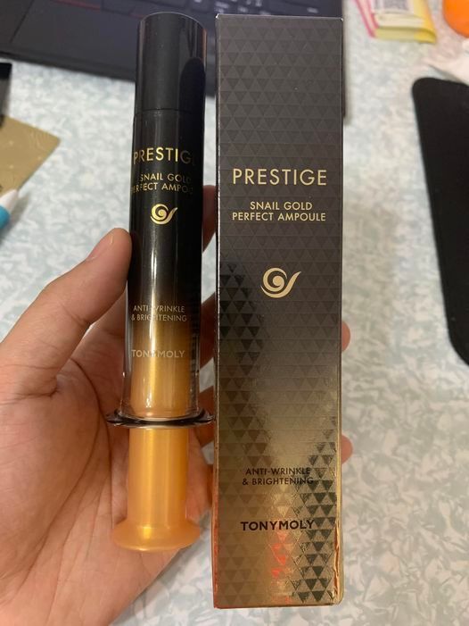 TONYMOLY | Prestige Snail Gold Perfect Ampoule 15ml | HKTVmall The Largest  HK Shopping Platform