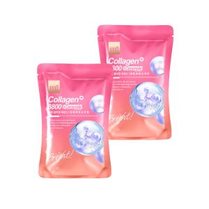 【Freegift】Super Collagen 3800 Hyaluronic Acid Water Light Drink (2 Bags) 