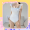 Solid Color One-Piece Ruffled Shoulder Square Neck Backless Swimsuit - White L