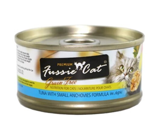 Black Label Cat Canned - Tuna With Small Anchovies 80g