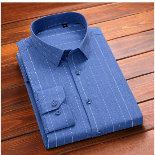 無痕長袖男式襯衫（08S-4XL碼）（下單後聯繫客服確認發貨尺碼）