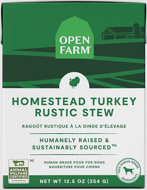 Homestead Turkey Rustic Stew Dog Wet Food (12.5oz) 12380