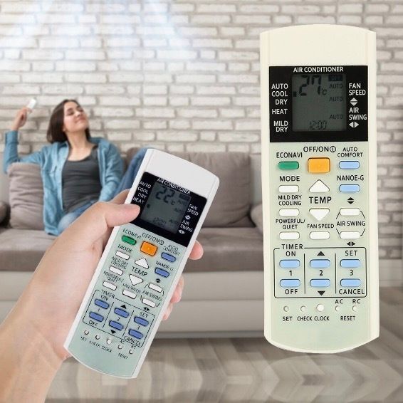 英文空調遙控器 適用於 松下 A75C3300 3208 3706 空調遙控器