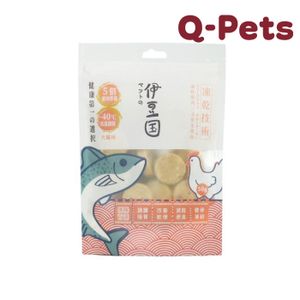 yidouguo  Country freeze-dried chicken and salmon patties 50g