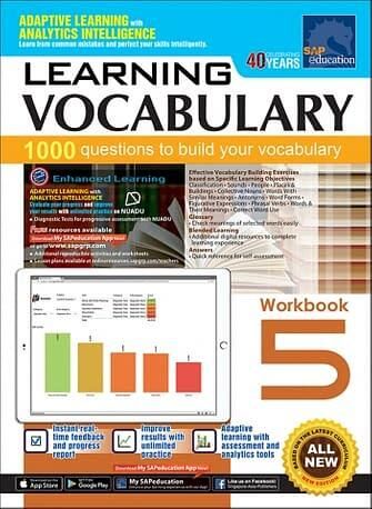 SAP | Learning Vocabulary Workbook 新加坡詞彙練習冊套裝 Grade 5 | 尺碼 : 5A ...