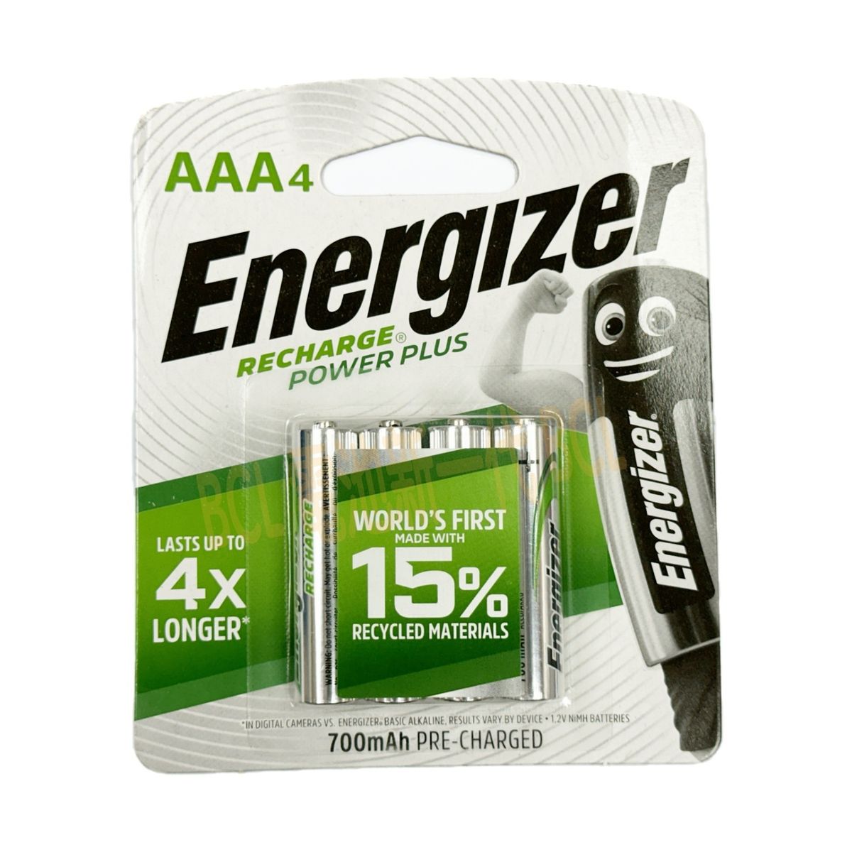 AAA/3A Rechargeable Batteries 700mAh x4pcs