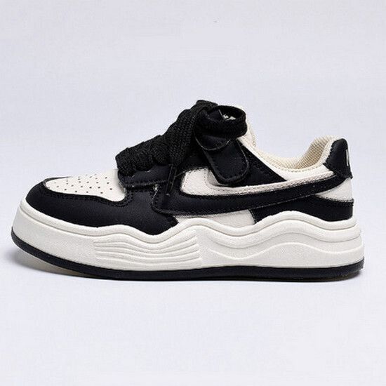 男童休閒鞋 兒童板鞋（黑色 24碼-30碼）（下單後請聯酪客服確認發貨尺碼）