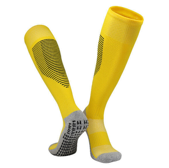 毛巾底運動襪（CJM617黃色）【成人款（適合鞋碼38-44）】