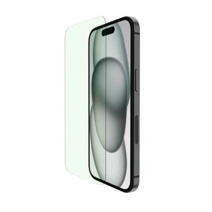 ScreenForce™  UltraGlass 2 濾藍光鋼化玻璃螢幕保護貼 (iPhone 15)