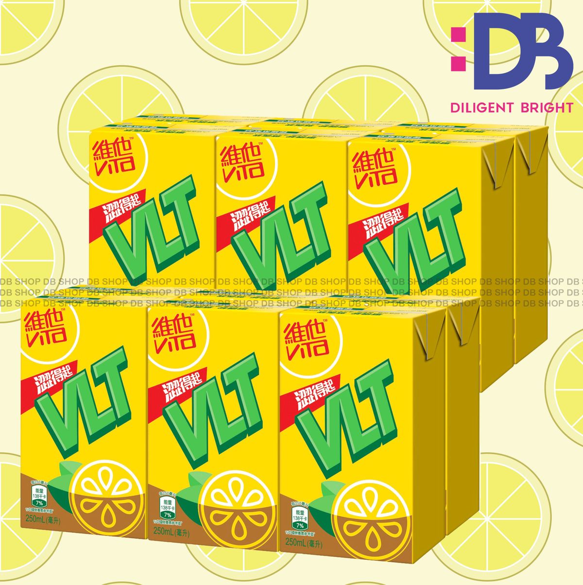 紙包裝-Lemon Tea (250ml X 6 X 2) New/Old packing randomly distributed