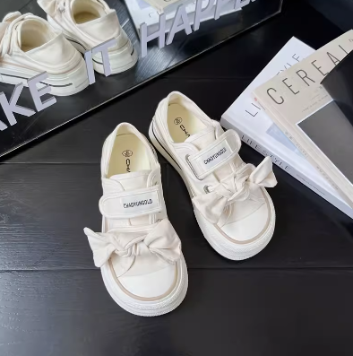 帆布鞋（米色35-40碼）（下單後聯絡客服確認發貨尺碼）