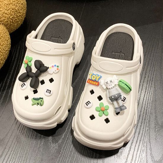 包頭涼拖鞋(36-41碼)(白色)(下單後聯絡客服確認發貨尺碼)