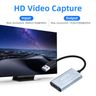 4K HDMI to USB Video Capture Card with USB C Adapter Support Video Output Up to 1080P@60Hz
