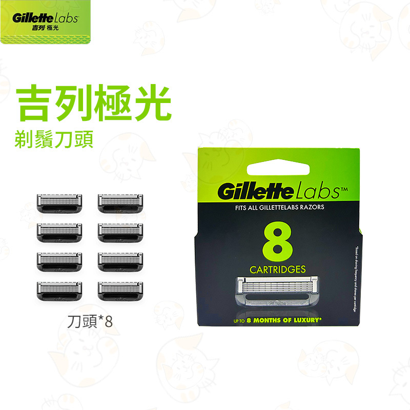 [Gillette Original] Labs Aurora Series Shaver Heads 8 Blades [Parallel Import]