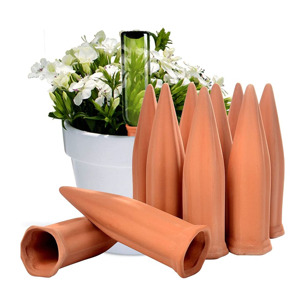 Terracotta Auto Plant Self Watering Spikes Water Drip Irrigation System