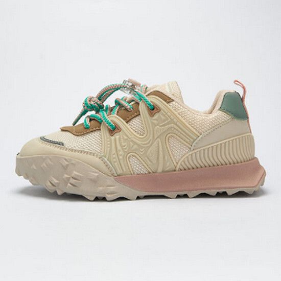 男女童運動鞋 網面跑步鞋（粉色 32碼-37碼）（下單後請聯酪客服確認發貨尺碼）