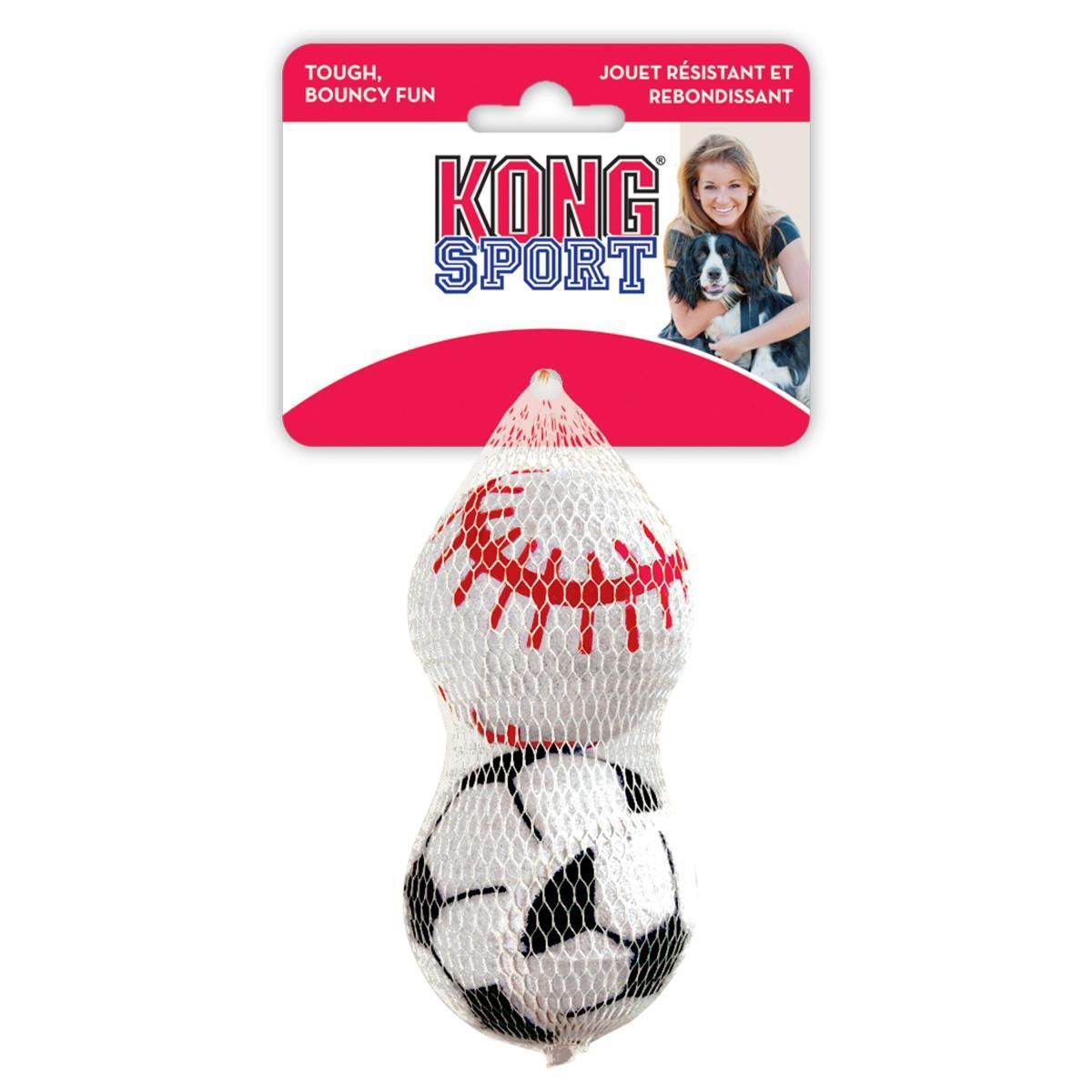 Sports Ball (2 Balls Pack, Size L, 3.25") Doy Toy 775524