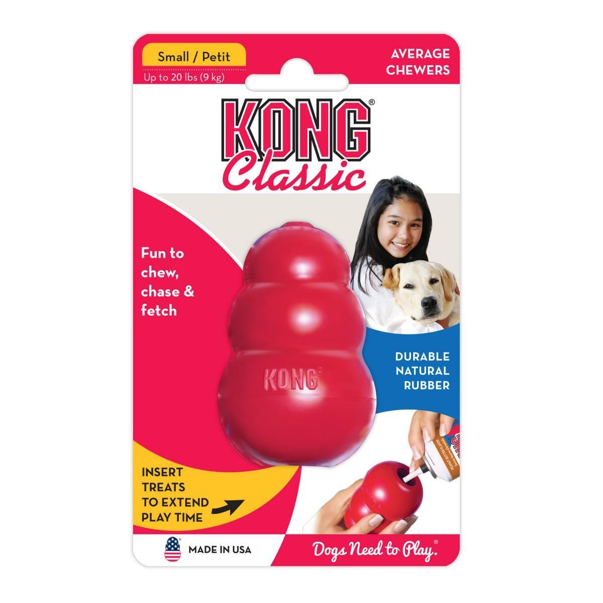 紅葫蘆漏食狗玩具 (Size: S, 3" x 1.75") 111315