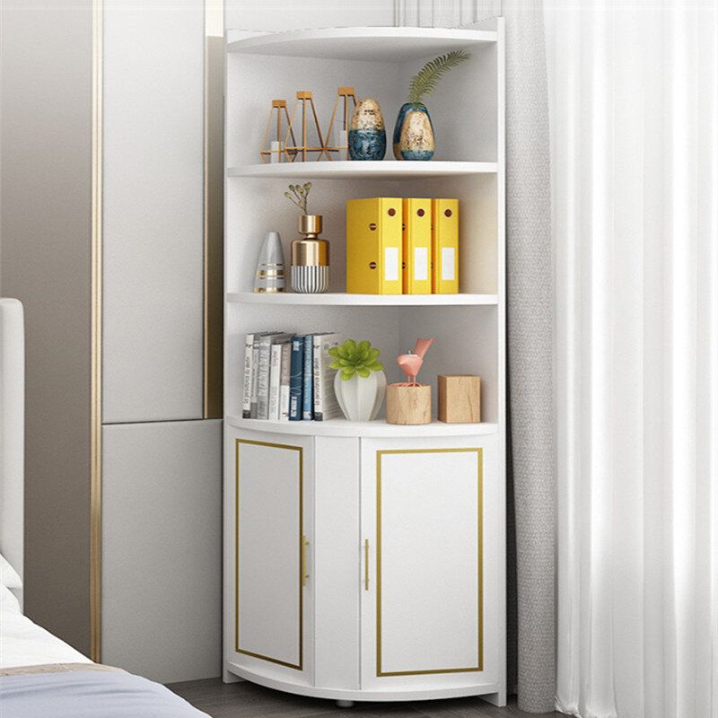 Corner cabinet corner cabinet living room room corner corner triangle storage locker   (three layers