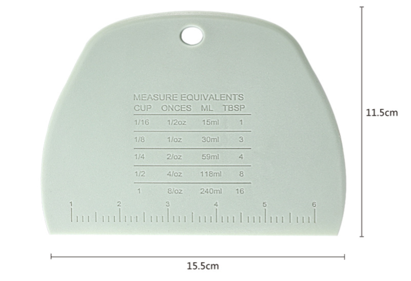 刮刀 麵團刮刀 饅頭分割刀 曲奇分割器 烘焙用刮板 麵團切刀 麵團分割器 糖果分割刀 蒸腸粉刮刀 麵包刮刀 (淺綠色)