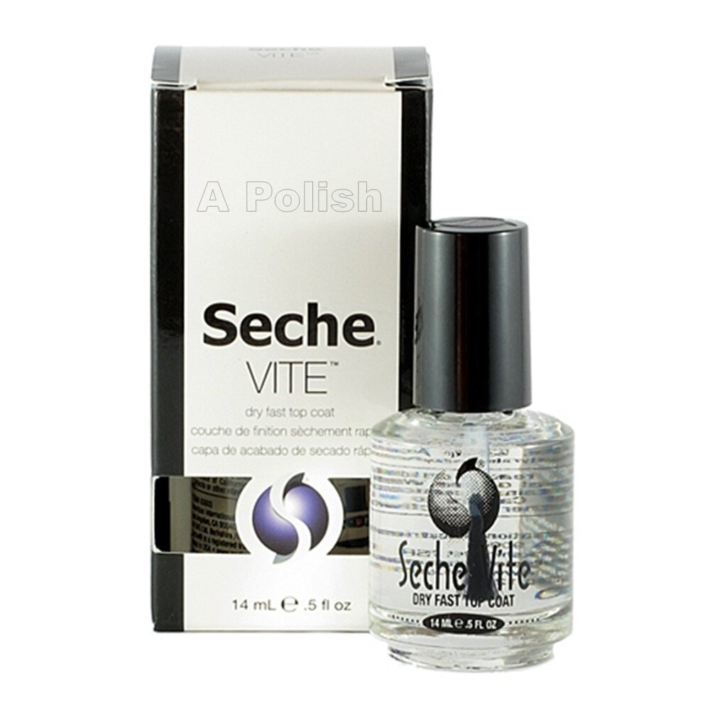 美國 SECHE VITE 快乾GEL甲效果面油 DRY FAST TOP COAT