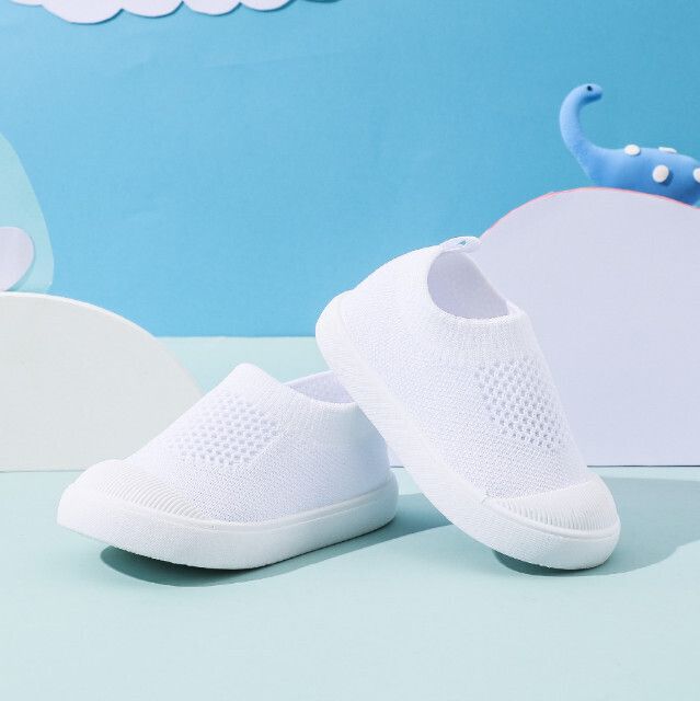 兒童帆布鞋(白色)(3/18碼~9/25碼，下單後請與客服確認發貨尺碼)