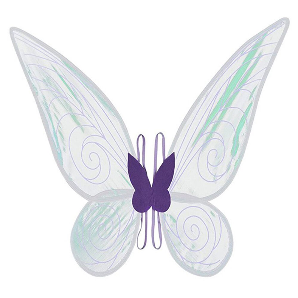 Purple Butterfly Fairy Wings Costume for Women Girls, Sparkle Princess Angel Wing Gift
