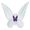 Purple Butterfly Fairy Wings Costume for Women Girls, Sparkle Princess Angel Wing Gift