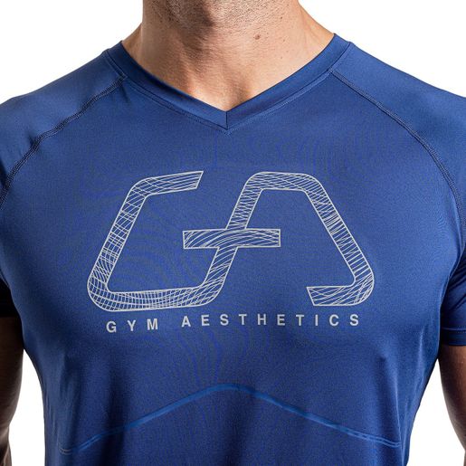 Navy Blue Sports T-Shirt  Men's Activewear & Sportswear