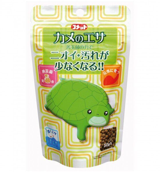 日本COMET 納豆菌 幼龜飼料 50g 浮粒