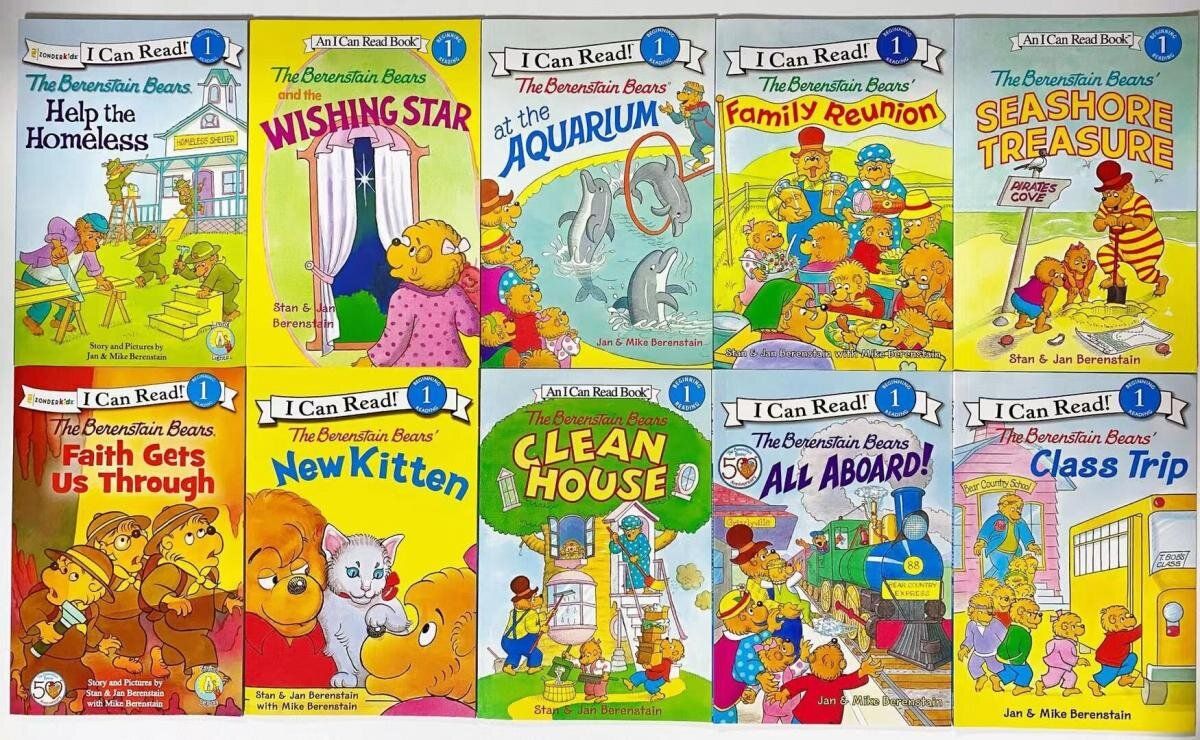 I CAN READ | 【貝貝熊】【34 本書】-I CAN READ - The Berenstain